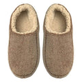 Sherpa Tan - Men's Cozy Sherpa House Slippers