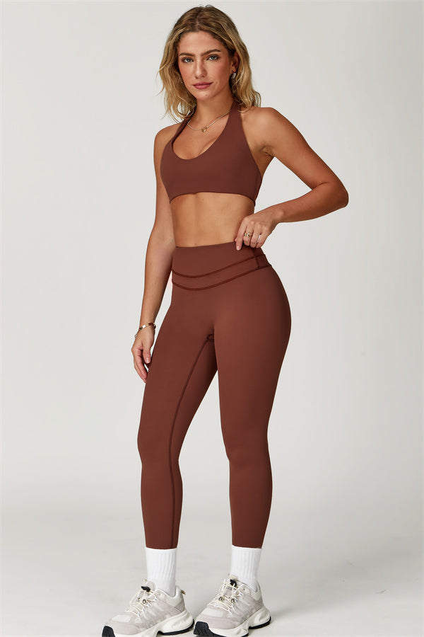 The Boost Halter Sports Bra