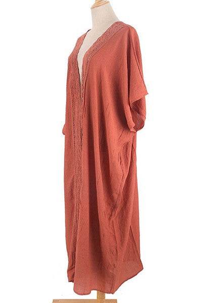 Lace duster