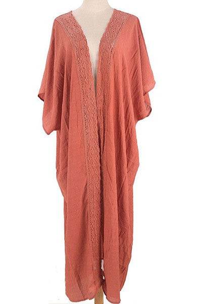 Lace duster