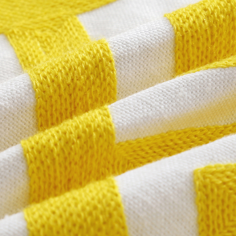 Sofa cushion and pillowcase