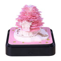 Tree House Paper Carving Notepad Creative Weekly Calendar Earth Calendar
