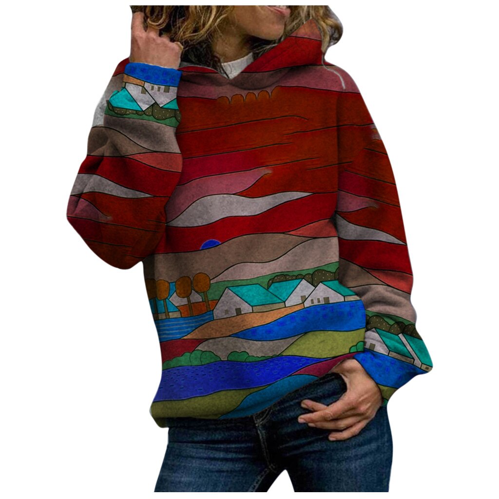 Cat print sweatshirt