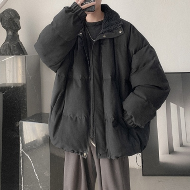 Trendy Handsome Padded Jacket Hong Kong Style Thick Padded Jacket