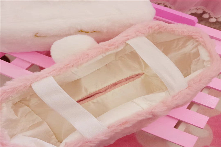 Generation Of Cartoon Plush Pumping Box Plush Bunny Doll Cute Cartoon Paper Towel Cover Paper Towel Cover