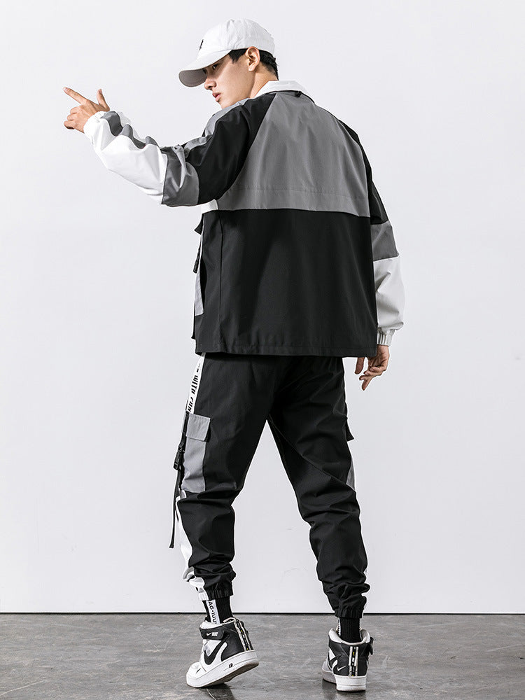Korean Student Ins New Men's Japanese Style Jacket