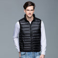 Fashionable Men's Stand Collar Down Jacket Vest