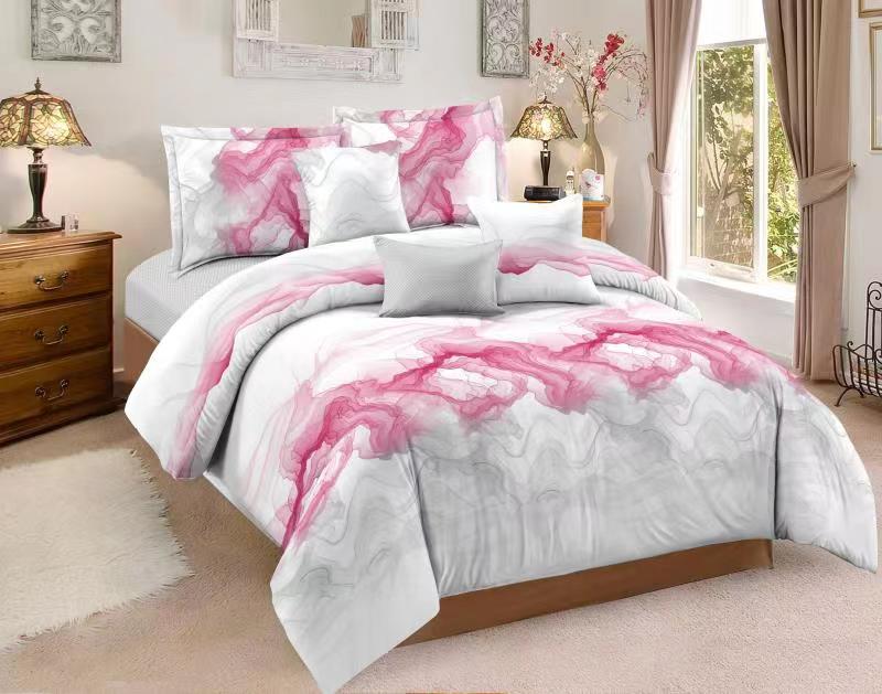 Hot Selling Bedding Abstract Art Ink Quilt Cover Pillow Case No Sheet Set