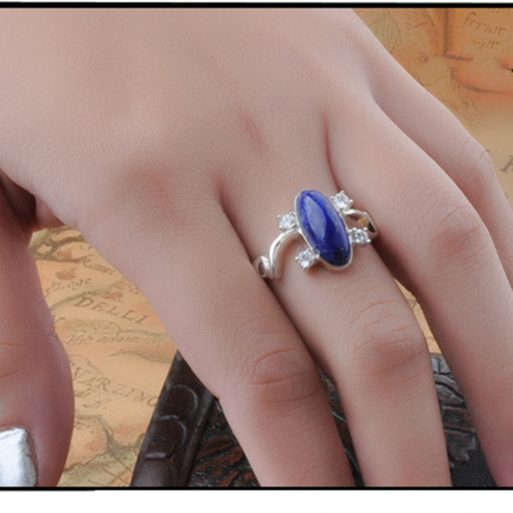 Korea S925 Silver Lady Pinky Index Finger Ring Wedding Ring Ring