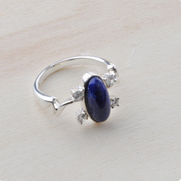 Korea S925 Silver Lady Pinky Index Finger Ring Wedding Ring Ring