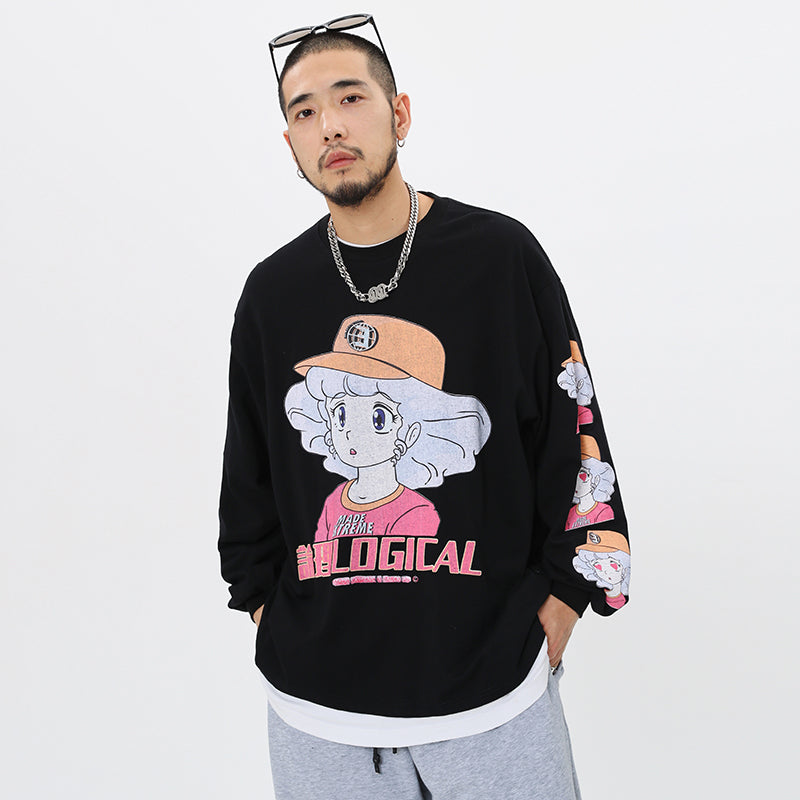 Cartoon Printed T-Shirt