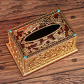 Tibetan Tantric Buddhism Eight Auspicious Tissue Box Living Room Dining Room Car Small Tissue Box