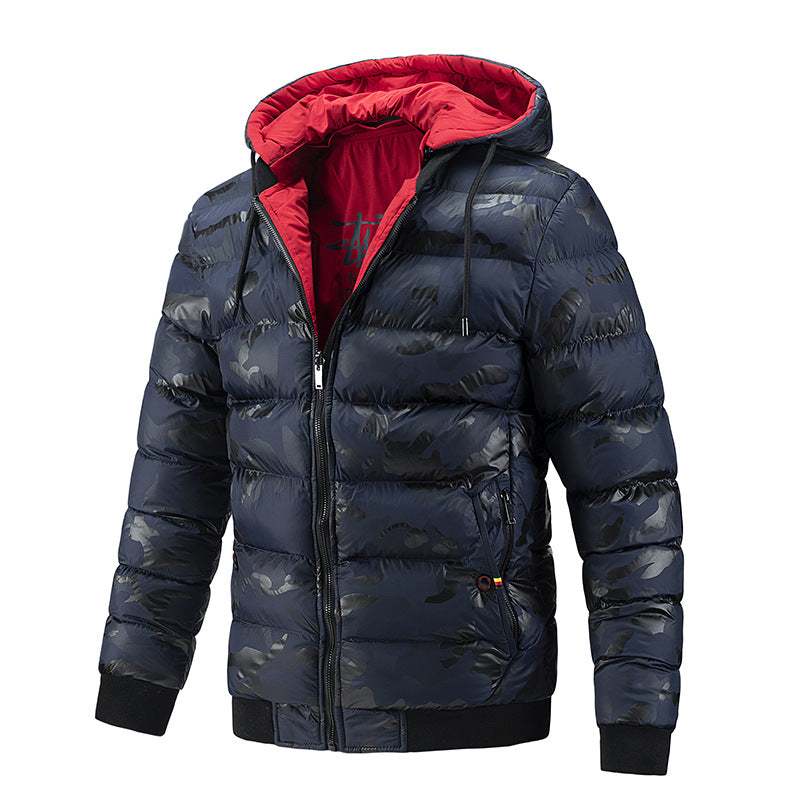 Casual Men Cotton Clothes Korean Style Double Sided