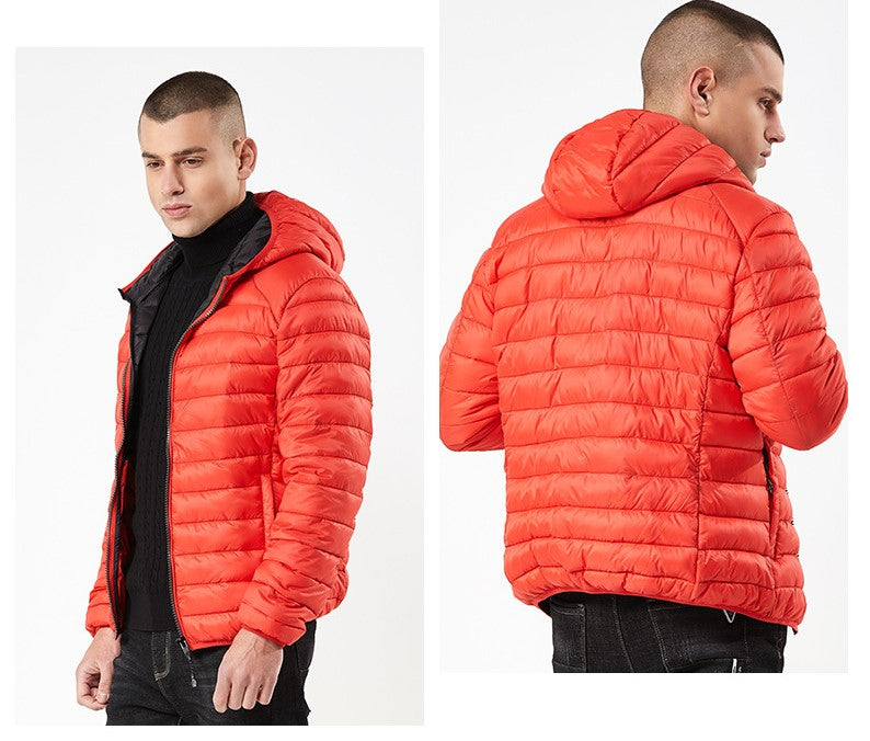 Simple lightweight warm cotton hoodie