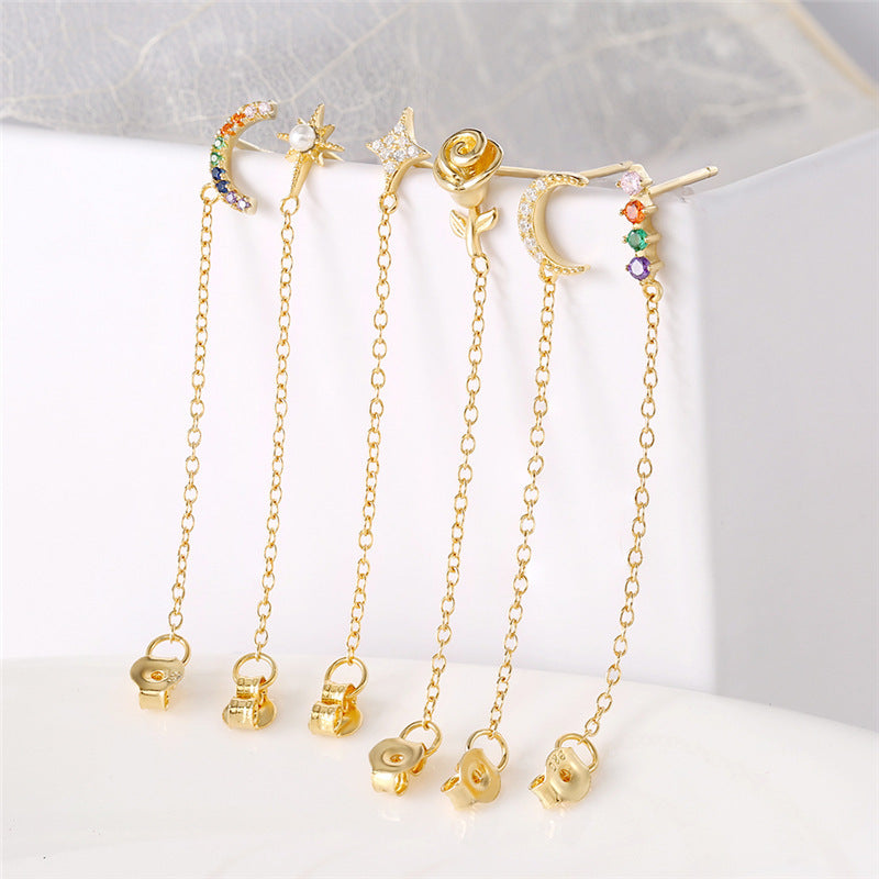 Single tassel earring