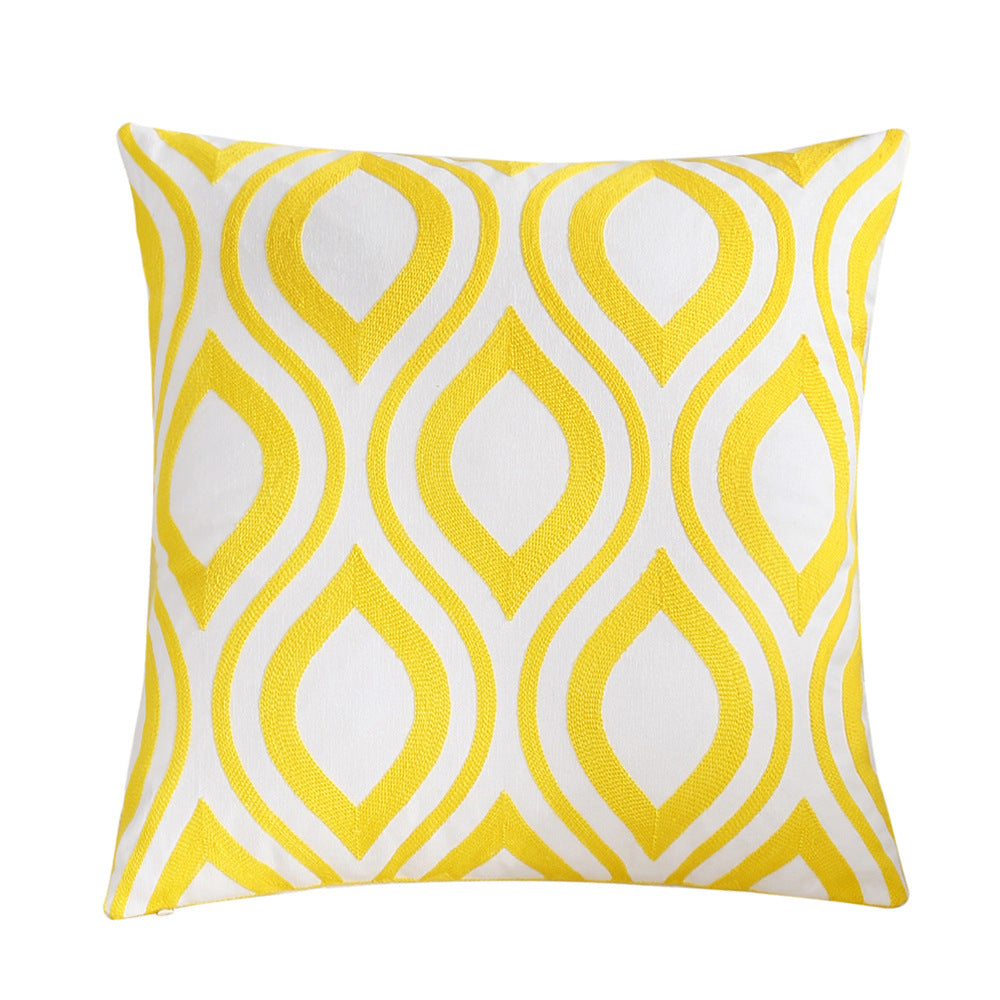 Sofa cushion and pillowcase