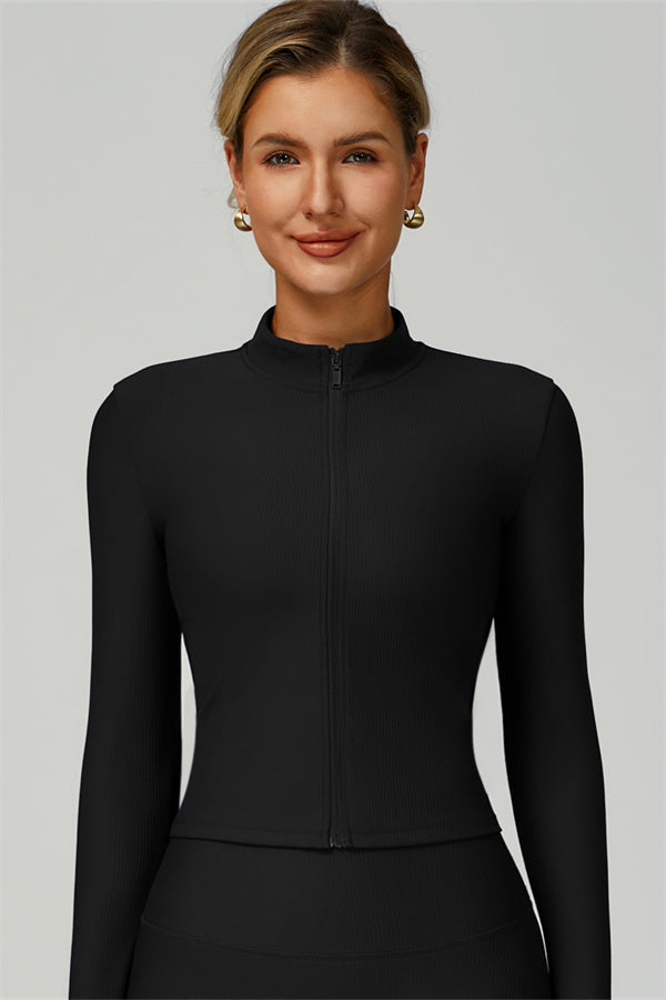 The Burst Jacket Sports Bra Shorts 3-Piece Set