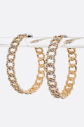 Oversize Statement Hoop Earrings