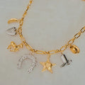 Wild Western Multi Charm Necklace