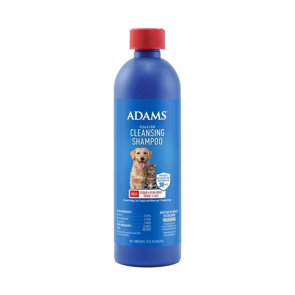 Dog Deworming & Flea Care Bundle WormEze 8oz + Adams Flea & Tick Shampoo 12oz + Chicken Rope Toy