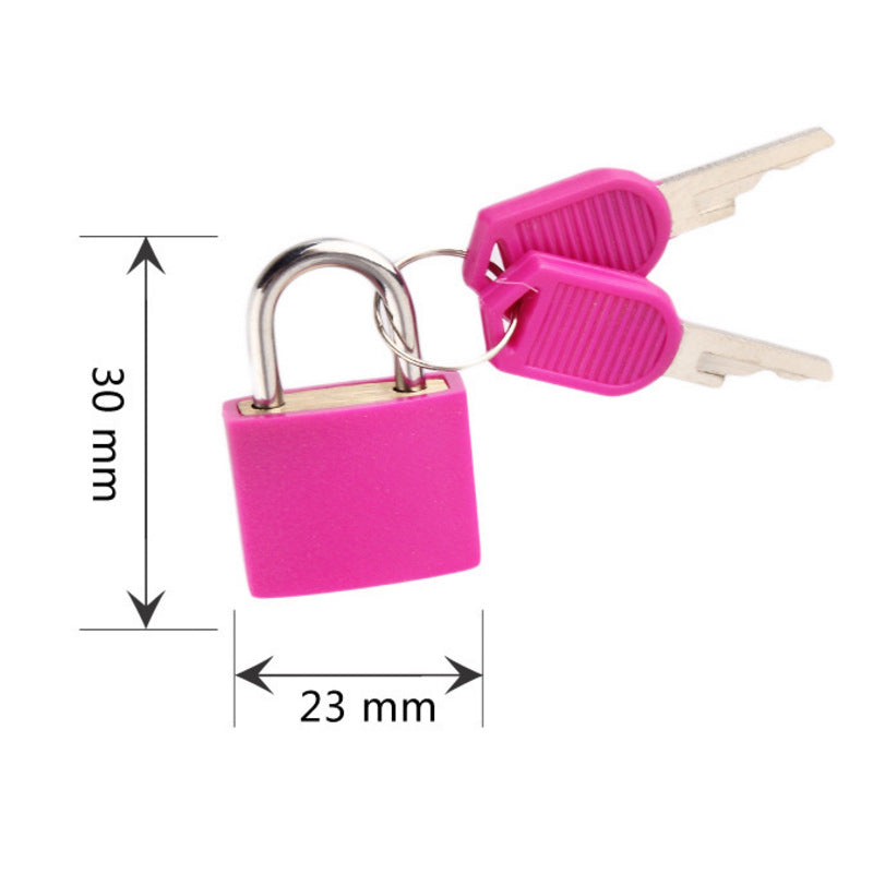 22MM Color Plastic Jacket Shell Padlock
