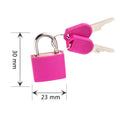22MM Color Plastic Jacket Shell Padlock
