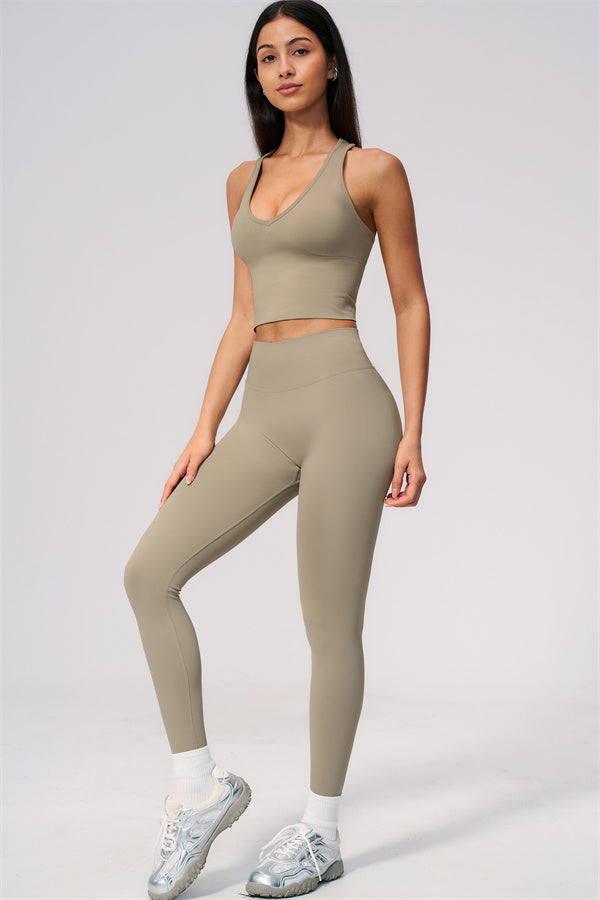 The Allure Crop Top Leggings 2-Piece Set