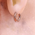 Thick Beaded Hoop - Mix and Match Earring