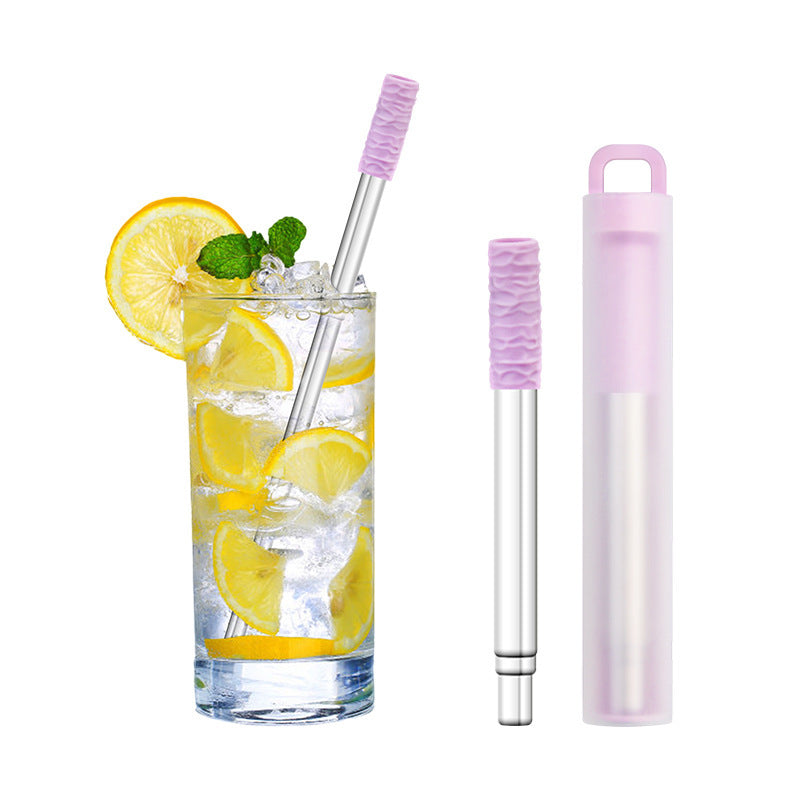 304 stainless steel telescopic straw