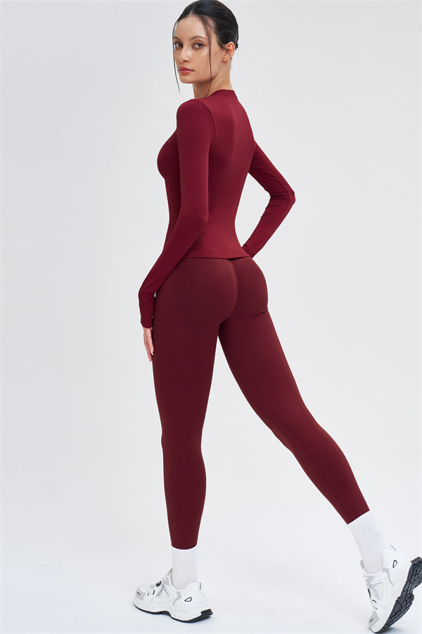 The Whim Long Sleeve T-shirt Leggings 2-Piece Set
