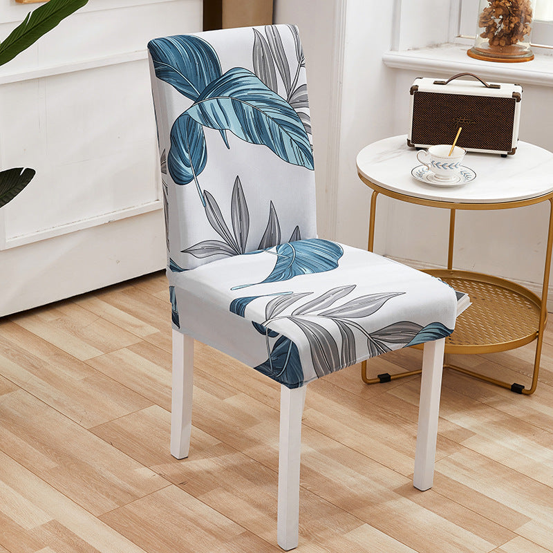Chair Cover Cover Nordic Thick Elastic One Set Bedroom Hotel Restaurant Stool Cover