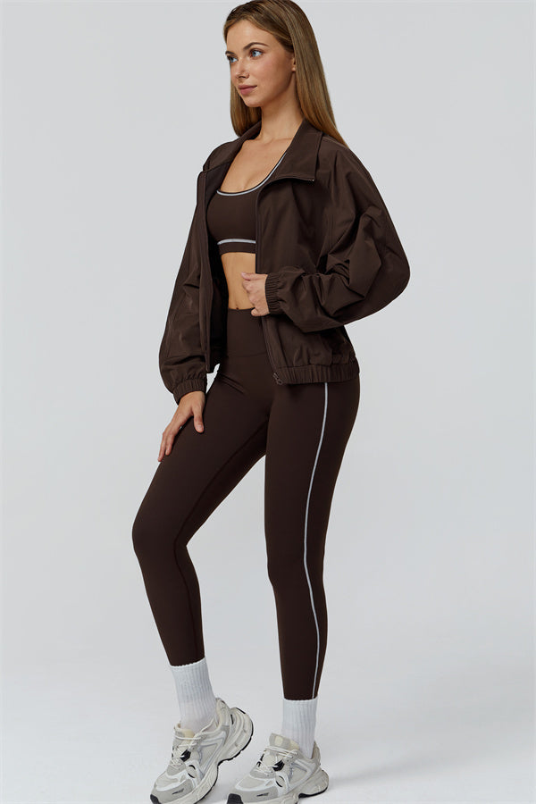 The Venus Zip Jacket Leggings 2-Piece Set