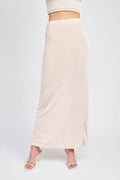 HIGH WAISTED MAXI SKIRT