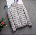 Winter Men's Lightweight Stand Collar Down Jacket