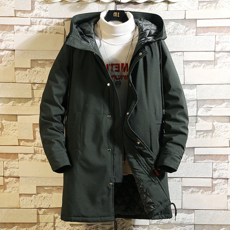 Loose Hooded Plus-size Oversized Men's Stylish Casual Coat