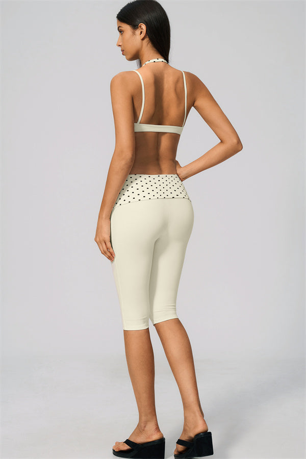 The Enliven Sports Bra Capri Leggings 2-Piece Set