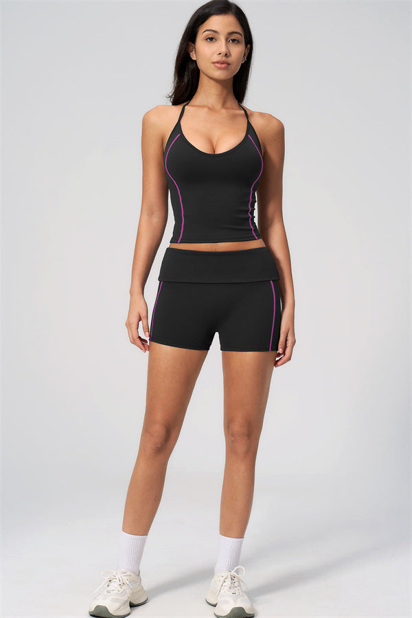 The Ignite Crop Top Shorts 2-Piece Set