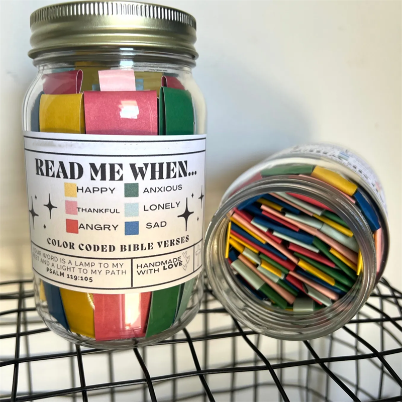 Bible Verses Jar For Emotions And Feelings