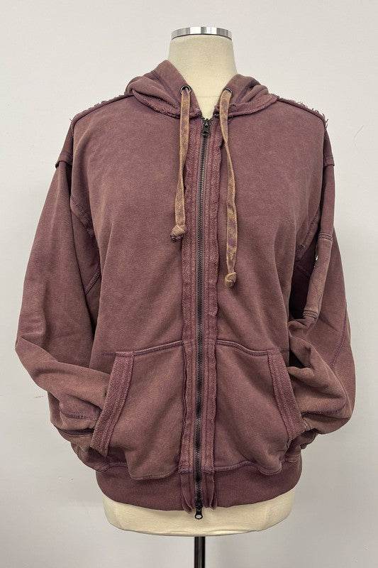 Fiori Hoodie Jacket