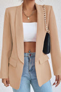 Open front blazer