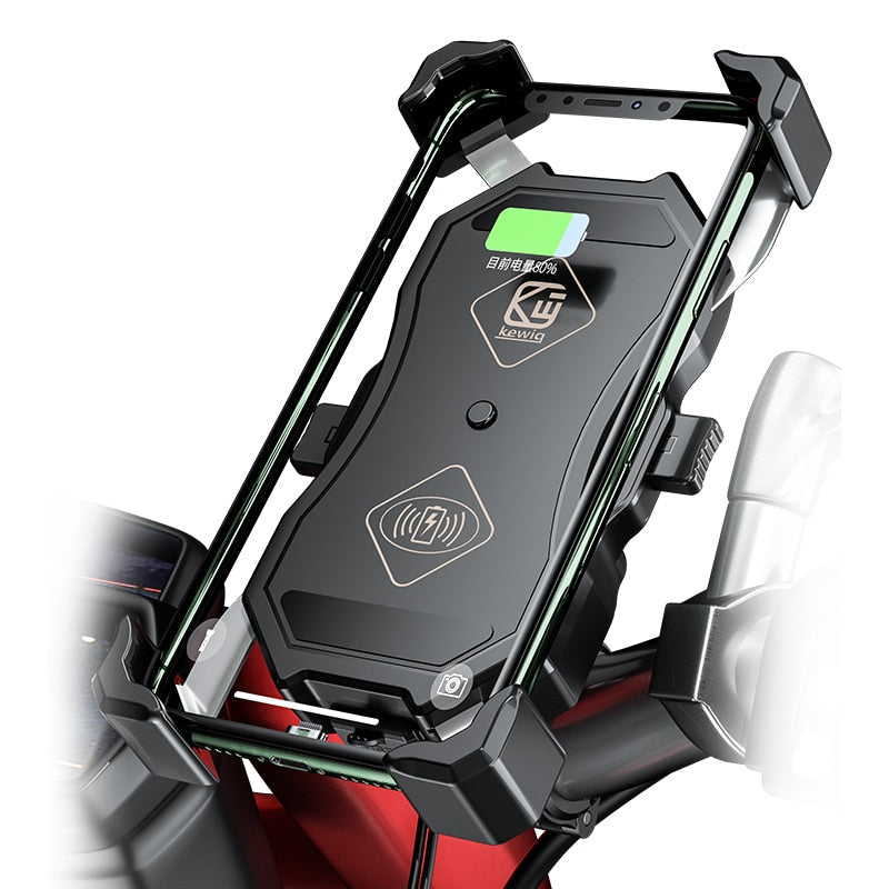 Mobile phone navigation bracket wireless charging stand