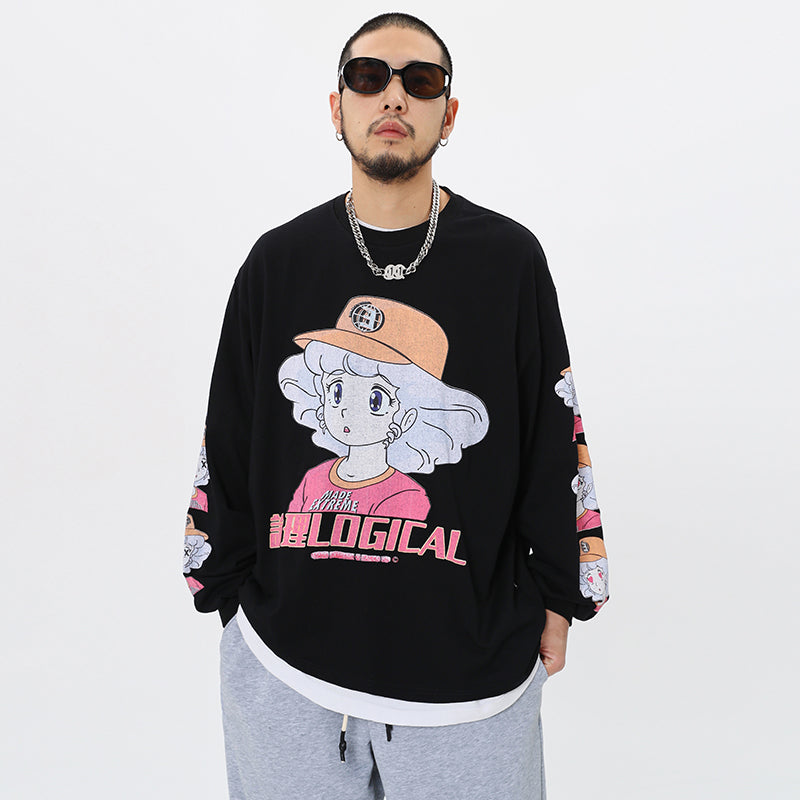 Cartoon Printed T-Shirt