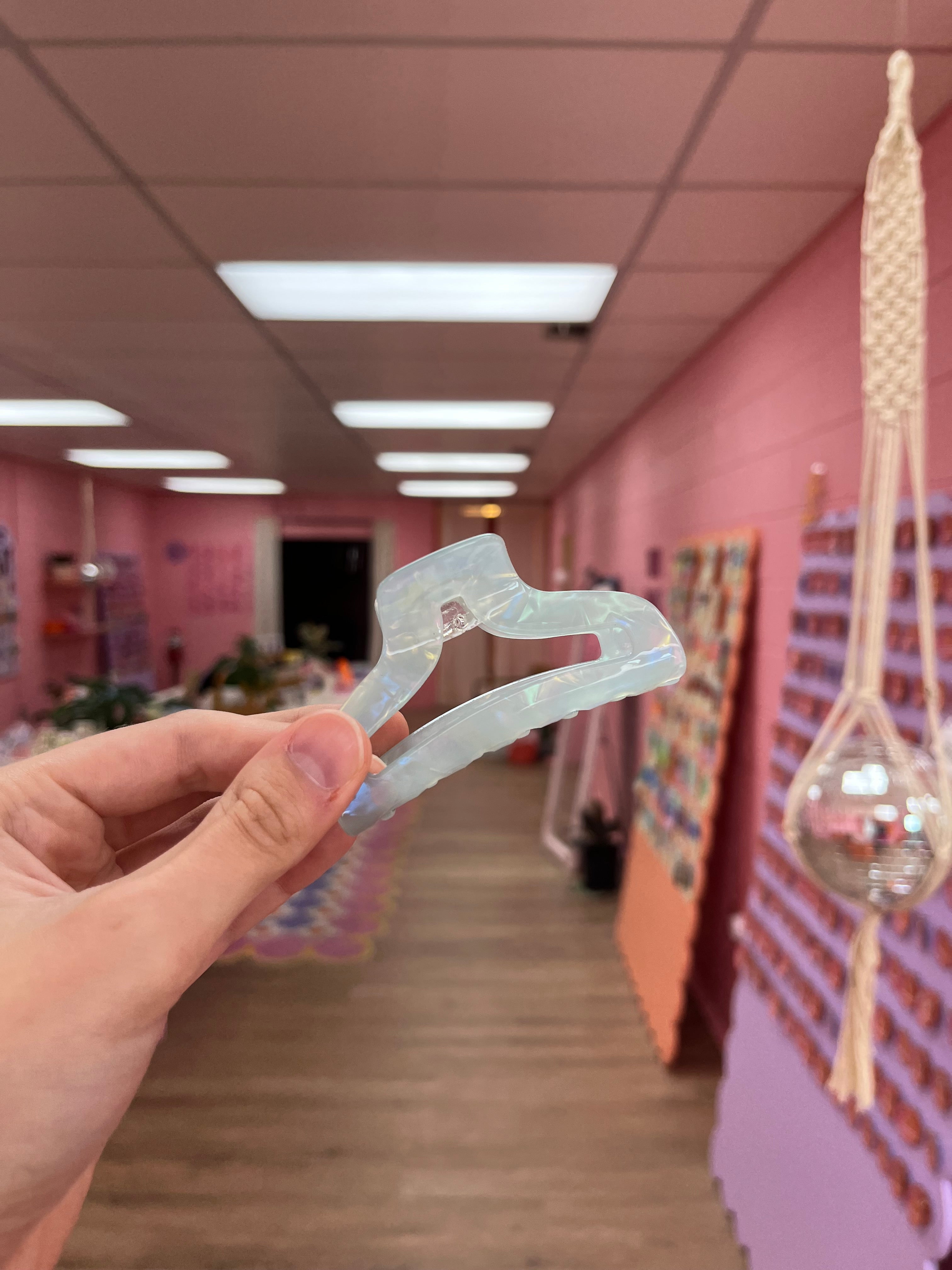 Opal Glow Hair Claw