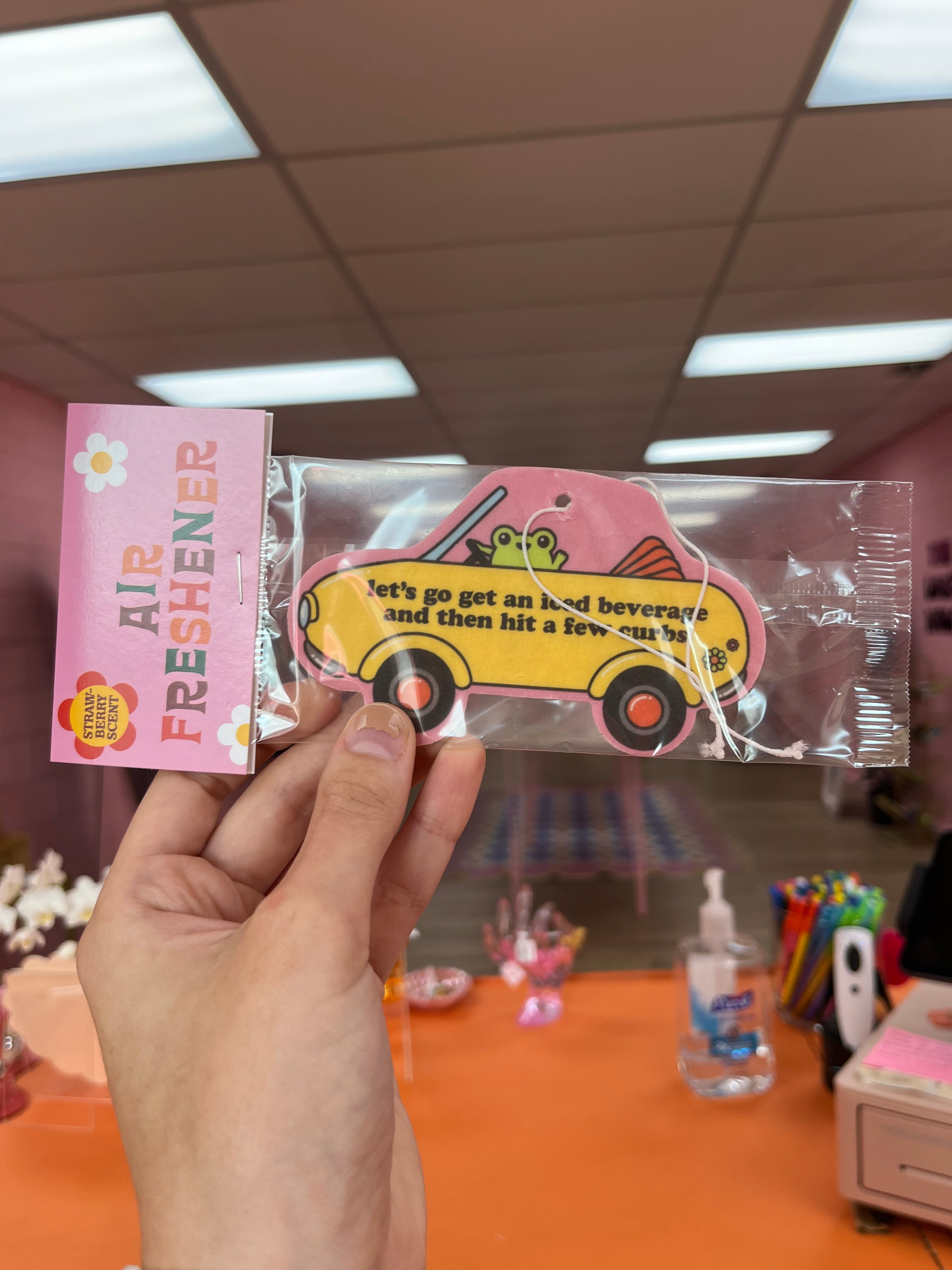 Frog Driver Air Freshener