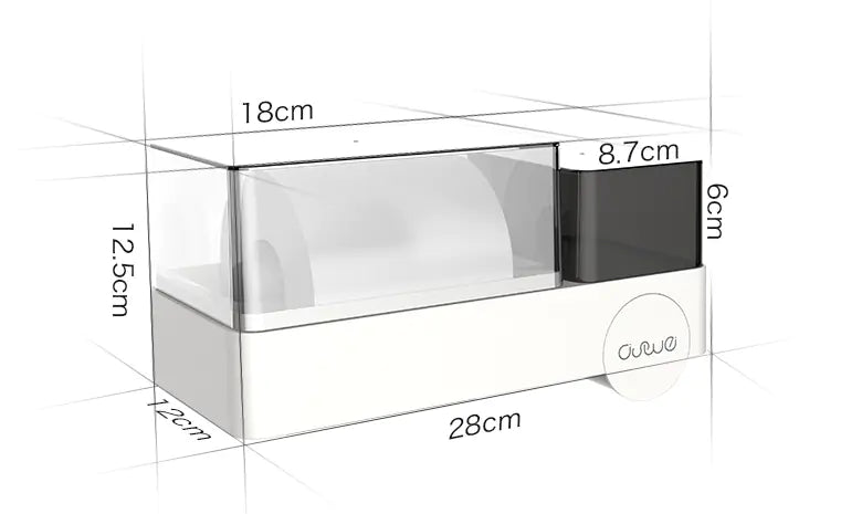 Tissue Holder, Tissue Box, Paper Towel Dispenser, Organizer