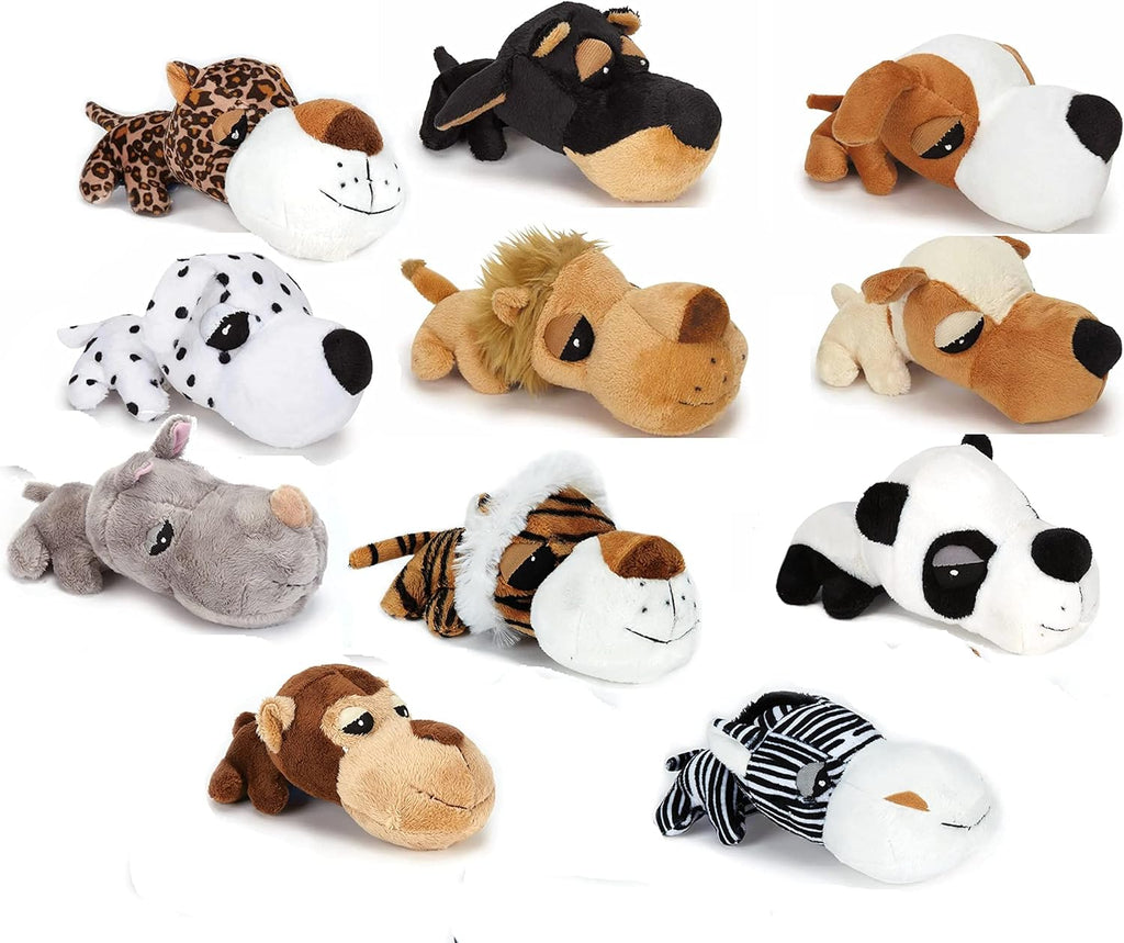 Digger's Pet FatHedz Plush Mini Beagle Dog Toy Interactive Fun Playtime 7-Inch