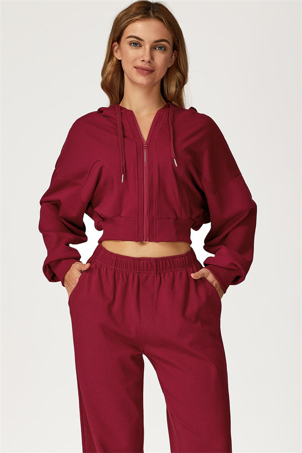 The Glacier Crop Hoodie