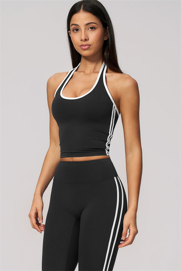 The Onyx Tank Top Capri Leggings 2-Piece Set
