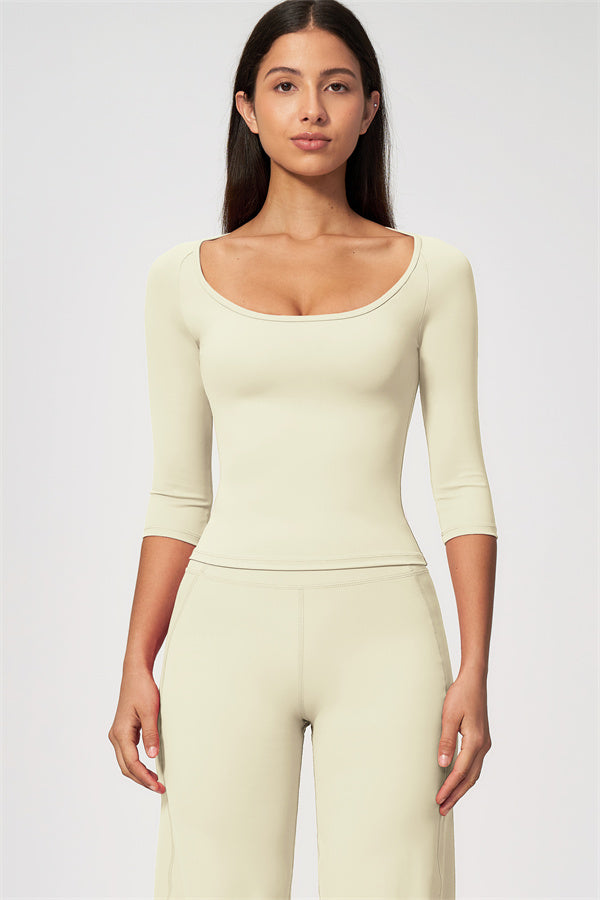 The RiseFit Half-Sleeve T-Shirt Straight Leg Pants 2-Piece Set