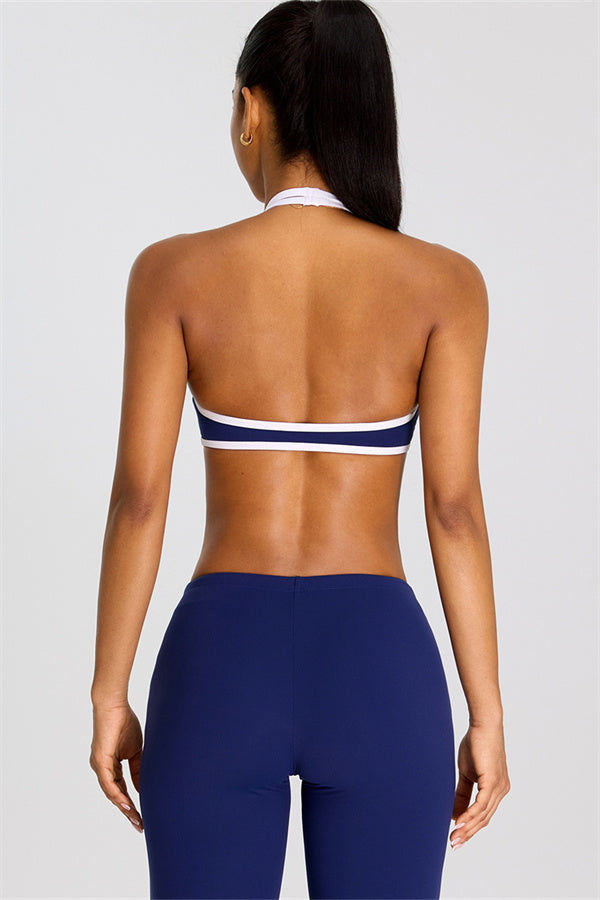 The Mode Sports Bra Flared Leggings 2-Piece Set